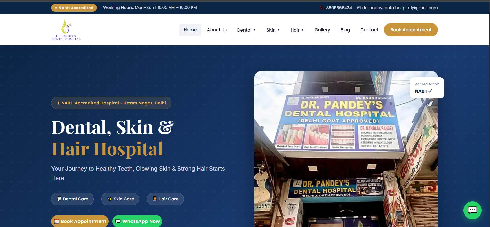 Corporate business website project